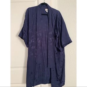 A New Day Floral Print Kimono